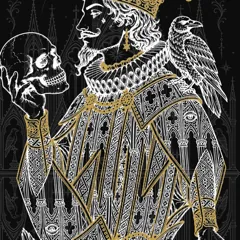 Detail from the Joker in the Black Ace deck